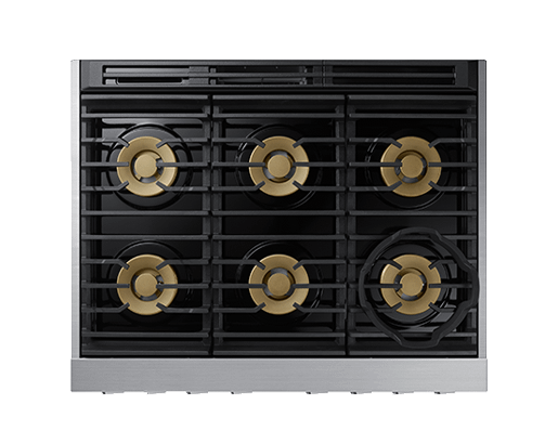 Dacor Transitional 36" Gas Range, Silver Stainless Steel, Natural Gas/Liquid Propane