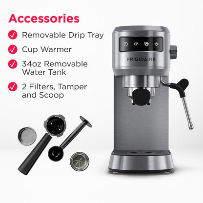 Frigidaire FREM100SS Steam Espresso Maker
