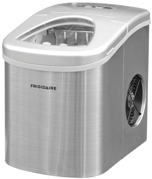 Frigidaire EFIC117SS 26-lb Compact Countertop Ice Maker - Stainless Steel