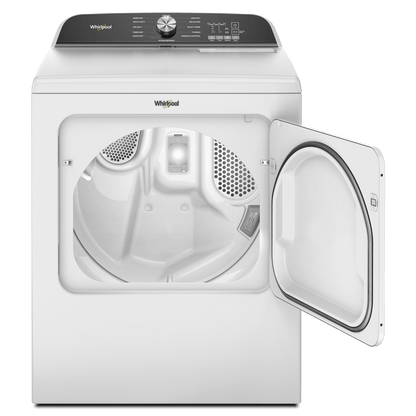 Whirlpool WGD6150PW 7.0 Cu. Ft. Whirlpool® Top Load Gas Dryer with Moisture Sensor