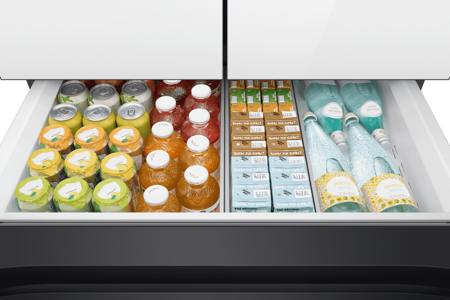 Samsung RF23BB860012 Bespoke AI 4-Door French Door Beverage Center™  Dual Ice Maker & Flex Zone™  23 cu.ft.