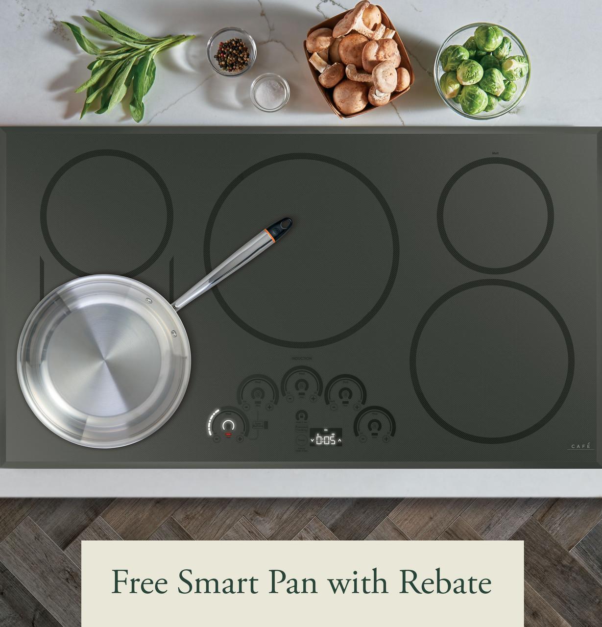 Caf(eback)™ 36" Smart Touch-Control Induction Cooktop