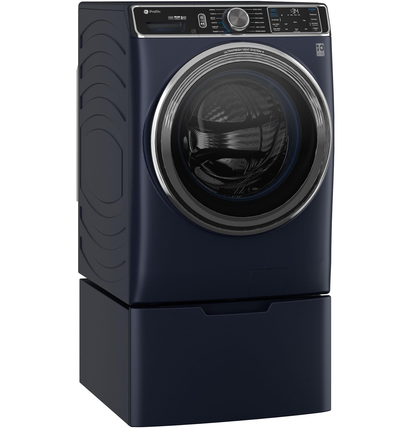 PFW870SPVRS GE Profile™ 5.3 cu. ft. Capacity Smart Front Load ENERGY STAR® Washer with UltraFresh™ Vent System+ with OdorBlock™