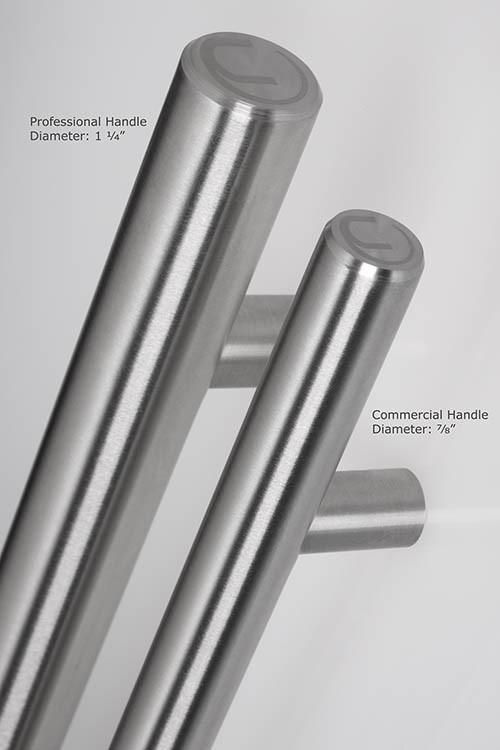 U-Line 23074 Professional Stainless Door Handle 1 1/4" diameter (23074)