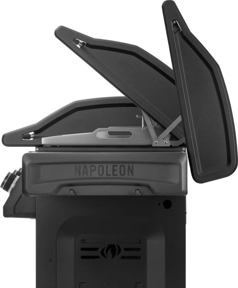 Napoleon Bbq RP30FTPKPHM Rogue PRO Phantom 30 Inch Griddle Rust-Resistant Stainless Steel Cooktop , Propane, Matte/Matt Black