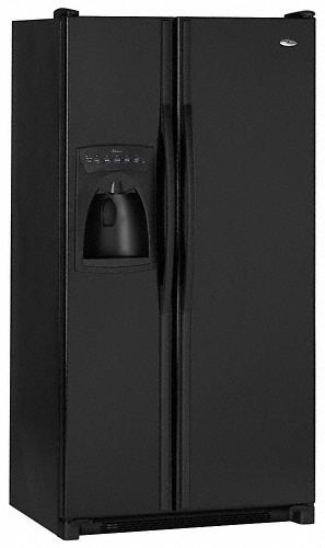 Amana® Side-By-Side Cabinet Depth Refrigerator(Black)