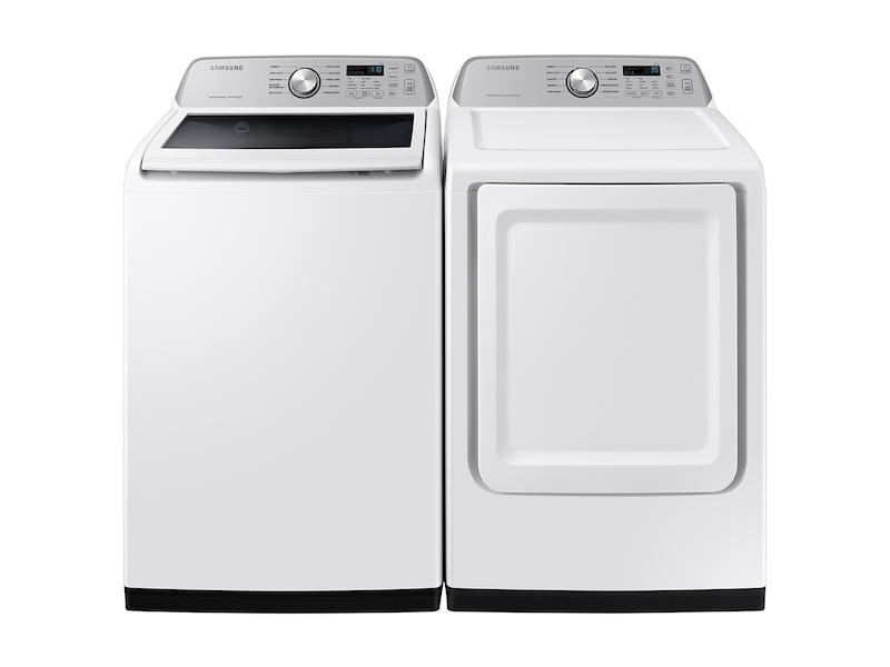 Samsung 7.4 cu. ft. Smart Electric Dryer with Sensor Dry in White