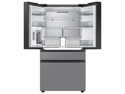 Samsung RF70F23DER Bespoke 23 cu. ft. Counter Depth 4-Door French Door Refrigerator with Inner Beverage Center™ & FlexZone™ Drawer in Stainless Steel