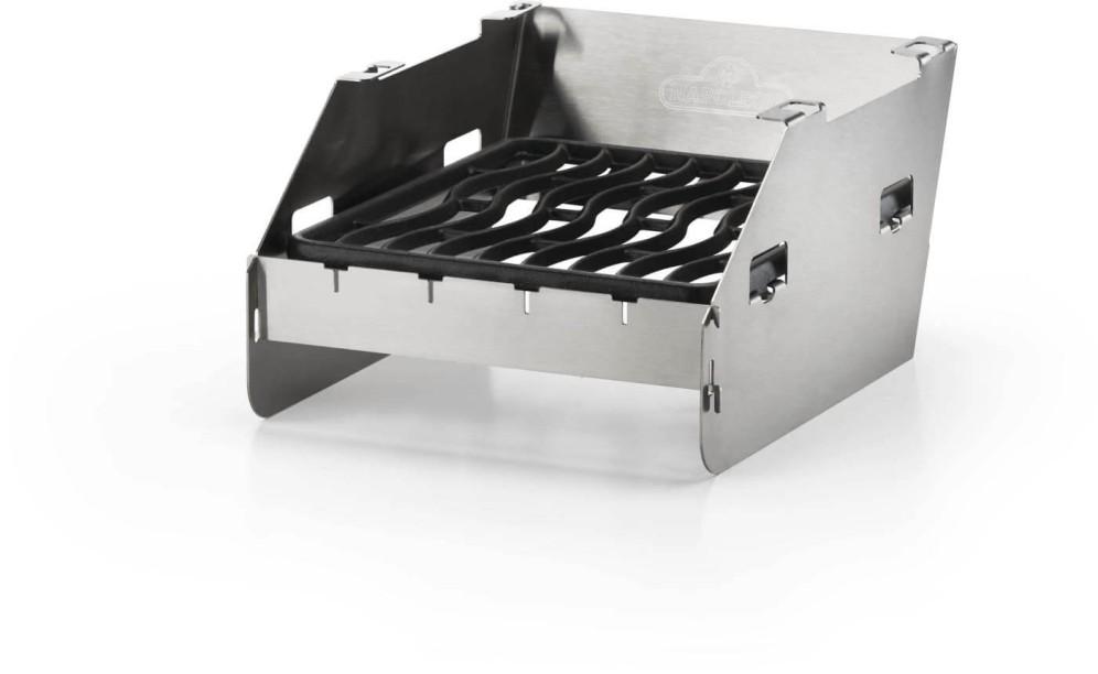 Napoleon Bbq 71302 Side Burner Windshield - Small with Skewer Rack