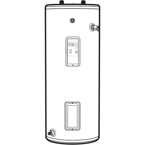 GE30T12BLM GE® Smart 30 Gallon Tall Electric Water Heater