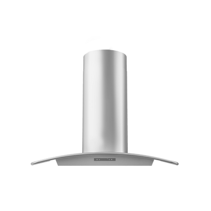 Zephyr ZMIM90CS Milano Connect Wall, 90cm, SS, LED, ACT