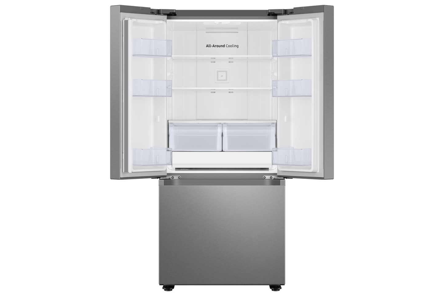 Samsung RF22A4111SR Bespoke AI 3-Door French Door All-Around Cooling  Auto Ice Maker  22 cu.ft.