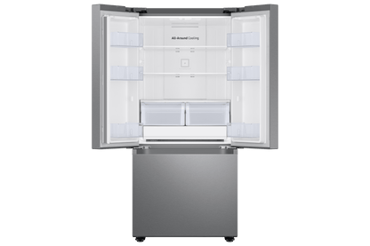Samsung RF22A4111SR Bespoke AI 3-Door French Door All-Around Cooling  Auto Ice Maker  22 cu.ft.