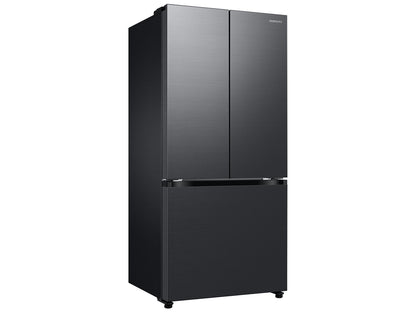 Samsung RF18A5101MT 18 cu. ft. Counter Depth 3-Door French Door Refrigerator in Matte Black Steel