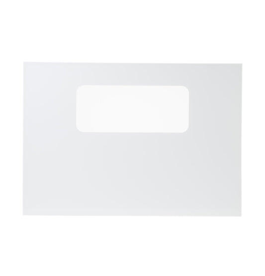 Ge Appliances WB56T10037 Range small glass oven door white