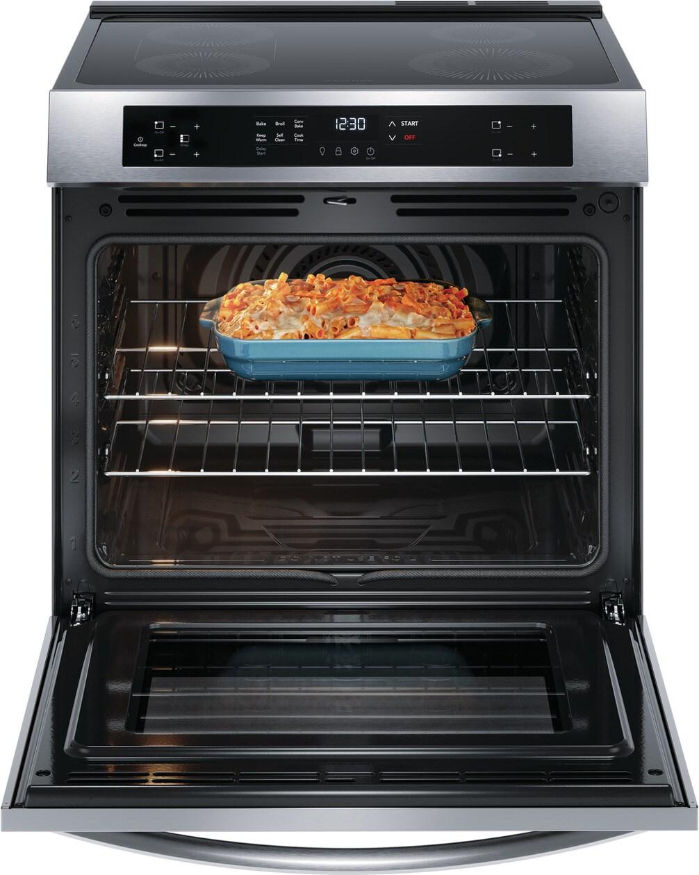 Frigidaire FCFI3083AS 30" Front Control Induction Range with Convection Bake