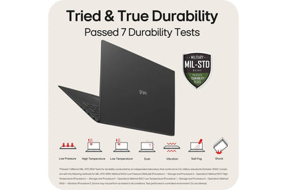 17Z90SGAAB4U1 LG gram 17 Inch Thin and Lightweight Laptop, Intel® Evo™ Edition - AI-enabled Intel® Core™ Ultra 5 processor, Windows 11 Home, 16GB RAM, 512GB SSD, Black