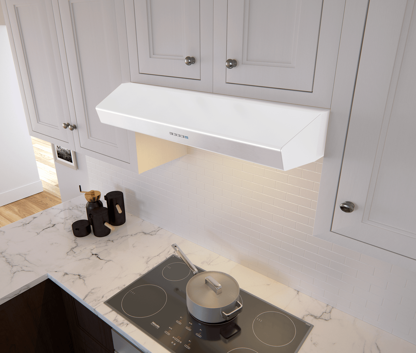 Zephyr AK1200CW Breeze II, Under Cabinet, 30", White, LED