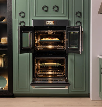 Cafe CTD90FP3ZD1 CAF(EBACK)™ Professional Series 30" Smart Built-In Convection French-Door Double Wall Oven