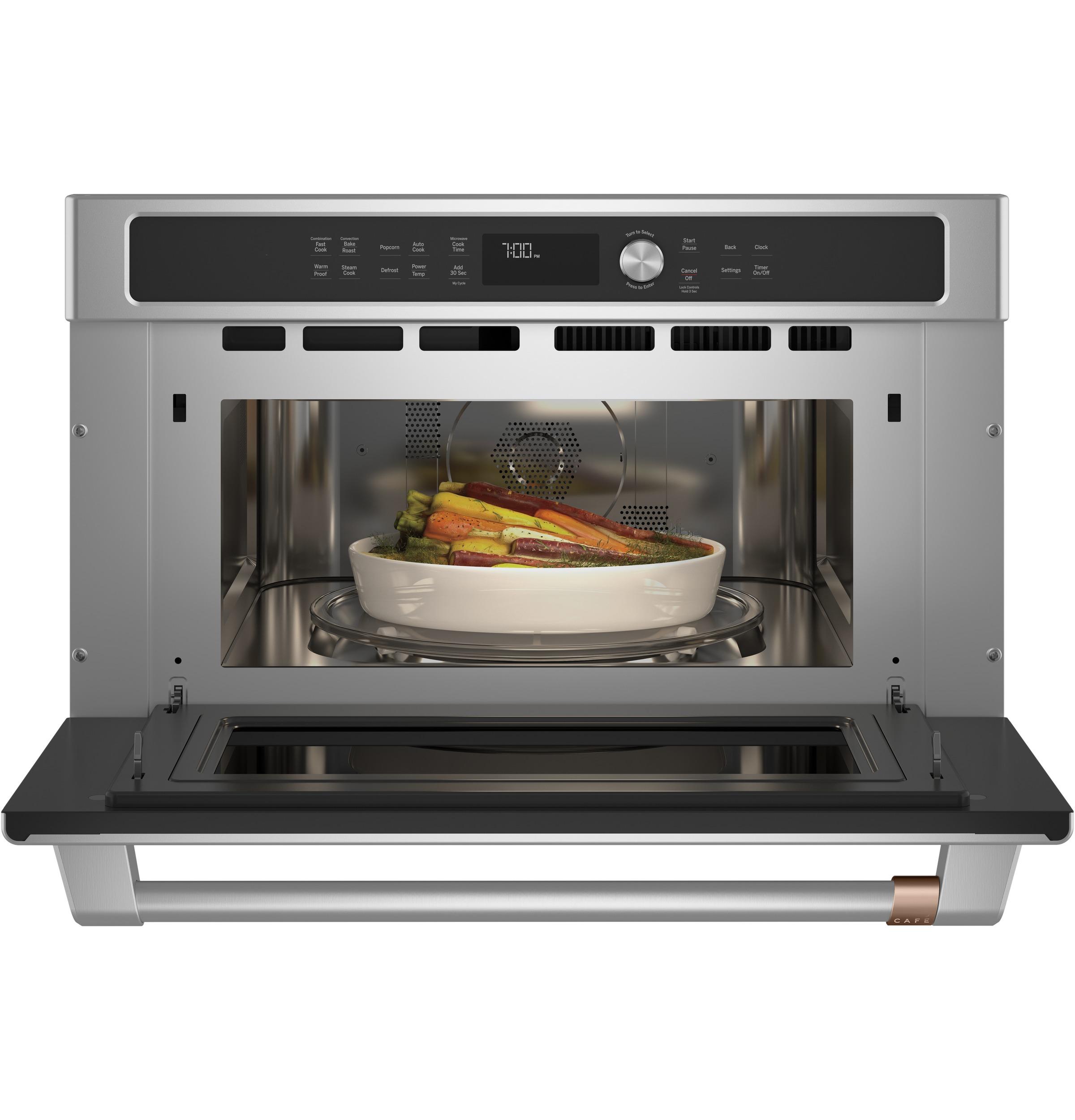 Cafe CWB713P2VS1 Caf(eback)™ 30" Built-In Microwave/Convection Oven