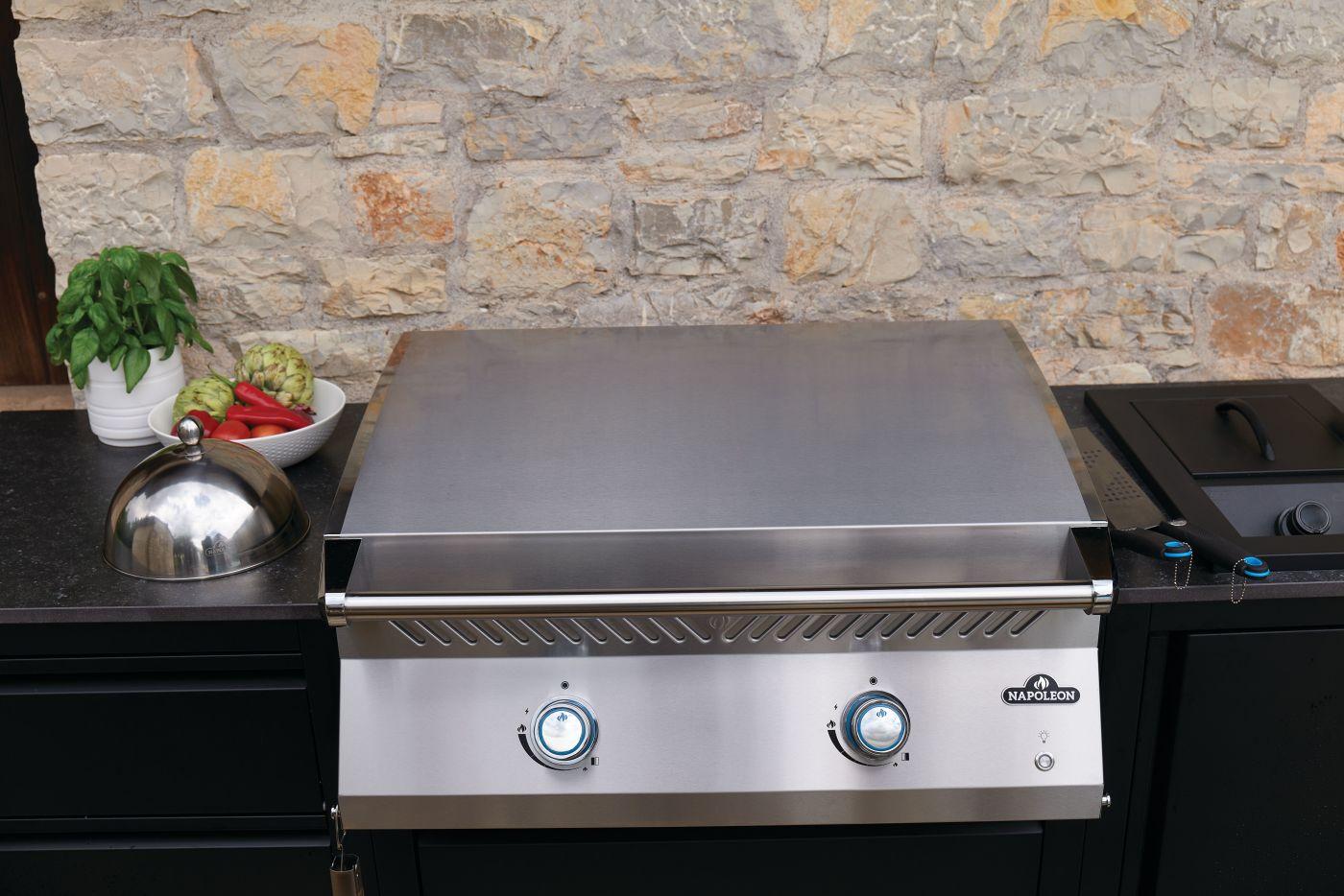 Napoleon Bbq BIG32FTNSS Built-In 700 Series 32 Griddle Stainless Steel , Natural Gas, Stainless Steel