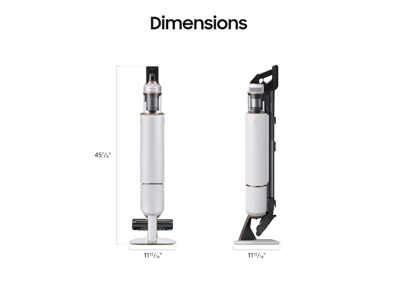 Samsung VS20A9580VW Bespoke Jet™ Cordless Stick Vacuum with All-in-One Clean Station® in Misty White