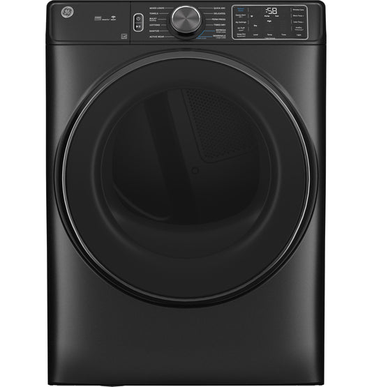GFD65GSPVDS GE® ENERGY STAR® 7.8 cu. ft. Capacity Smart Front Load Gas Dryer with Steam and Sanitize Cycle