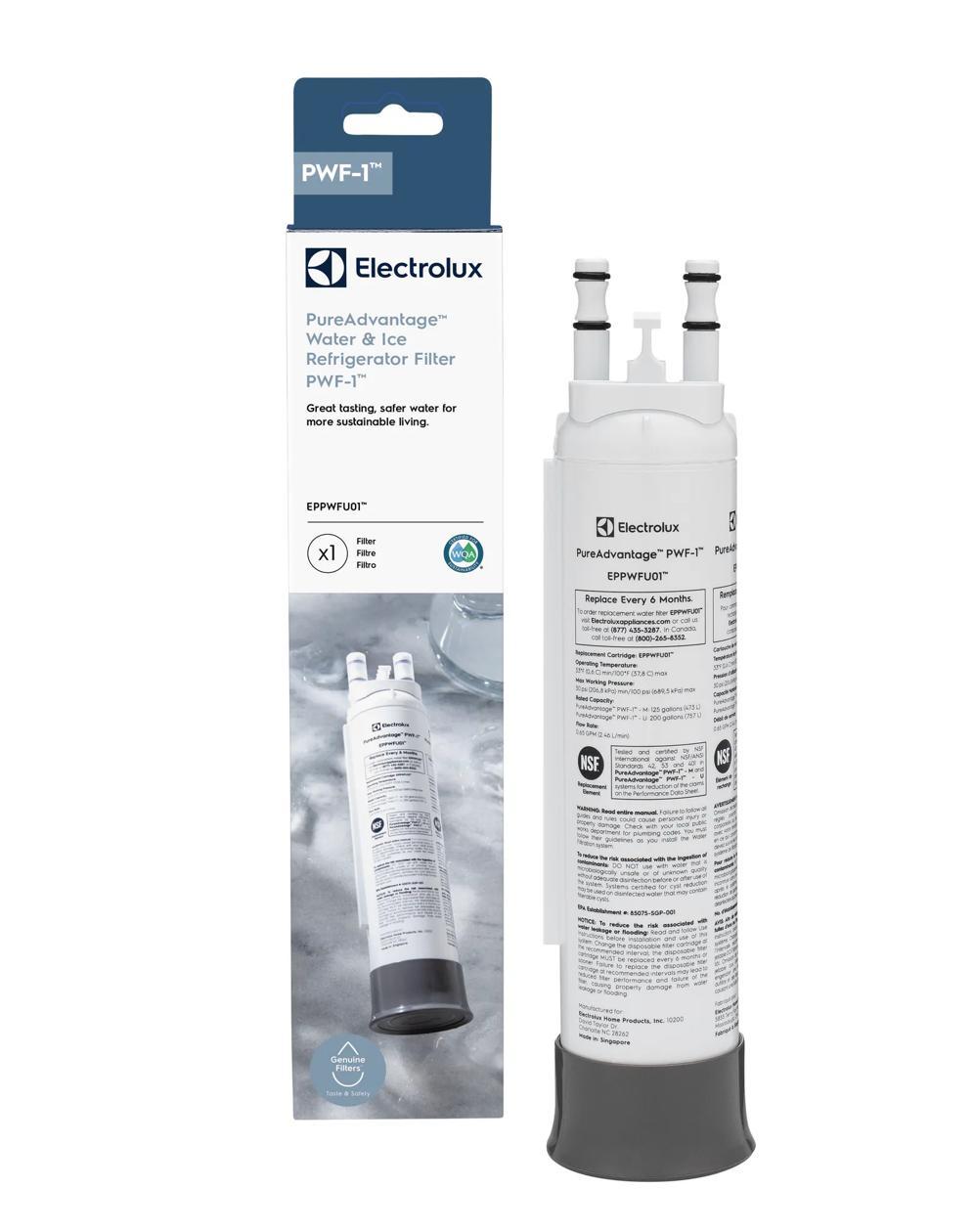 Electrolux ELUXCOMBO4 EPPWFU01, ELXPAAF2, and (2) ELPAPKRF Water and Air Filter Combo Kit with Produce Keeper