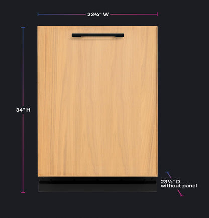 PDT715SIYII GE Profile™ ENERGY STAR® Panel-Ready Top Control Stainless Interior Dishwasher with Microban™ Antimicrobial Technology
