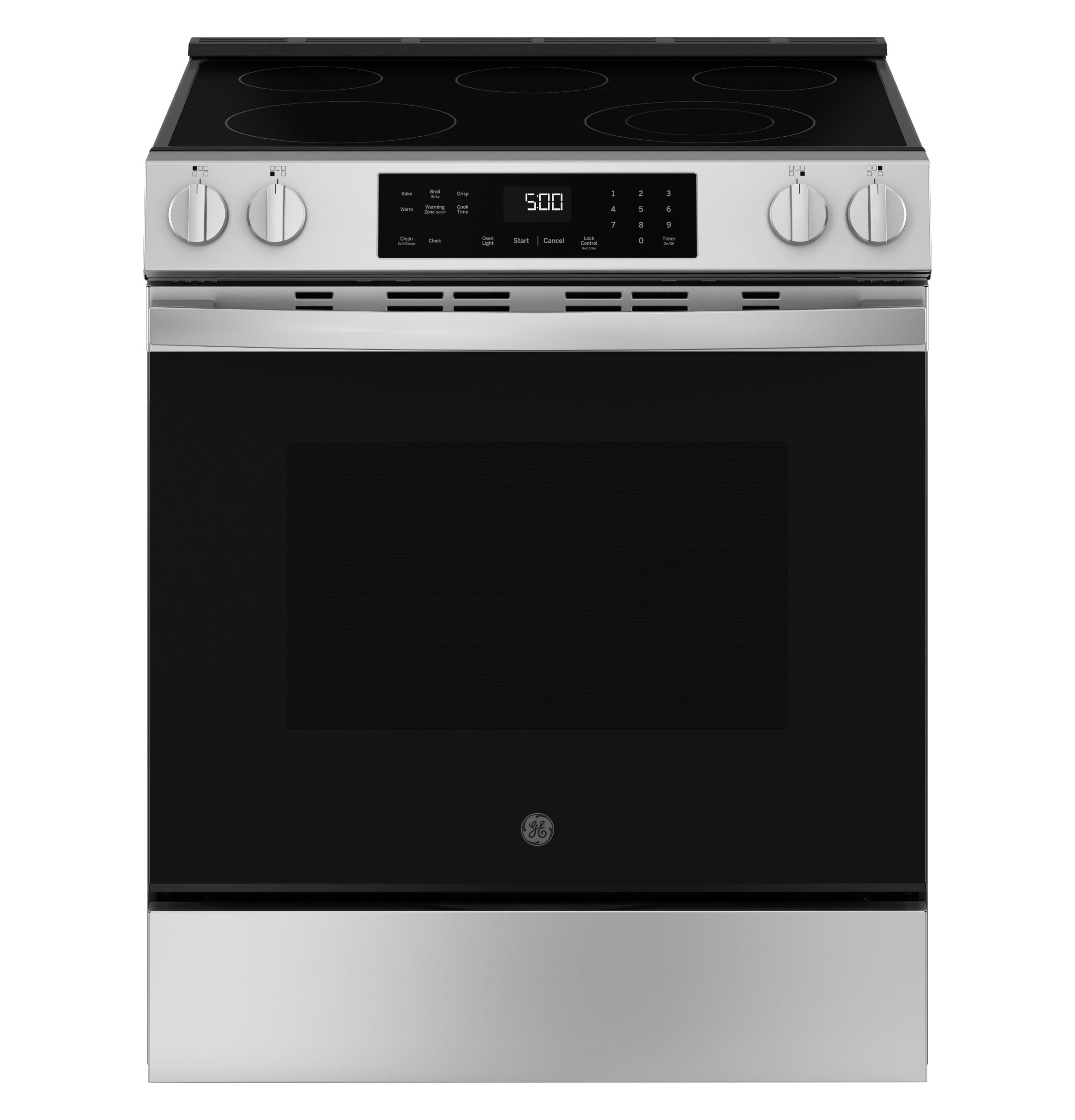 GRS500PVSS GE® 30" Slide-In Electric Range with Crisp Mode