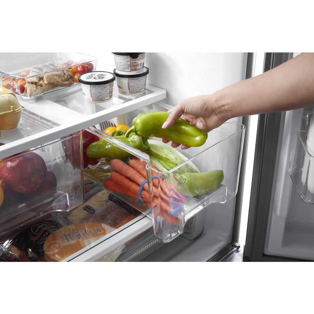 Maytag MFF2055FRZ 30-Inch Wide French Door Refrigerator - 20 Cu. Ft.