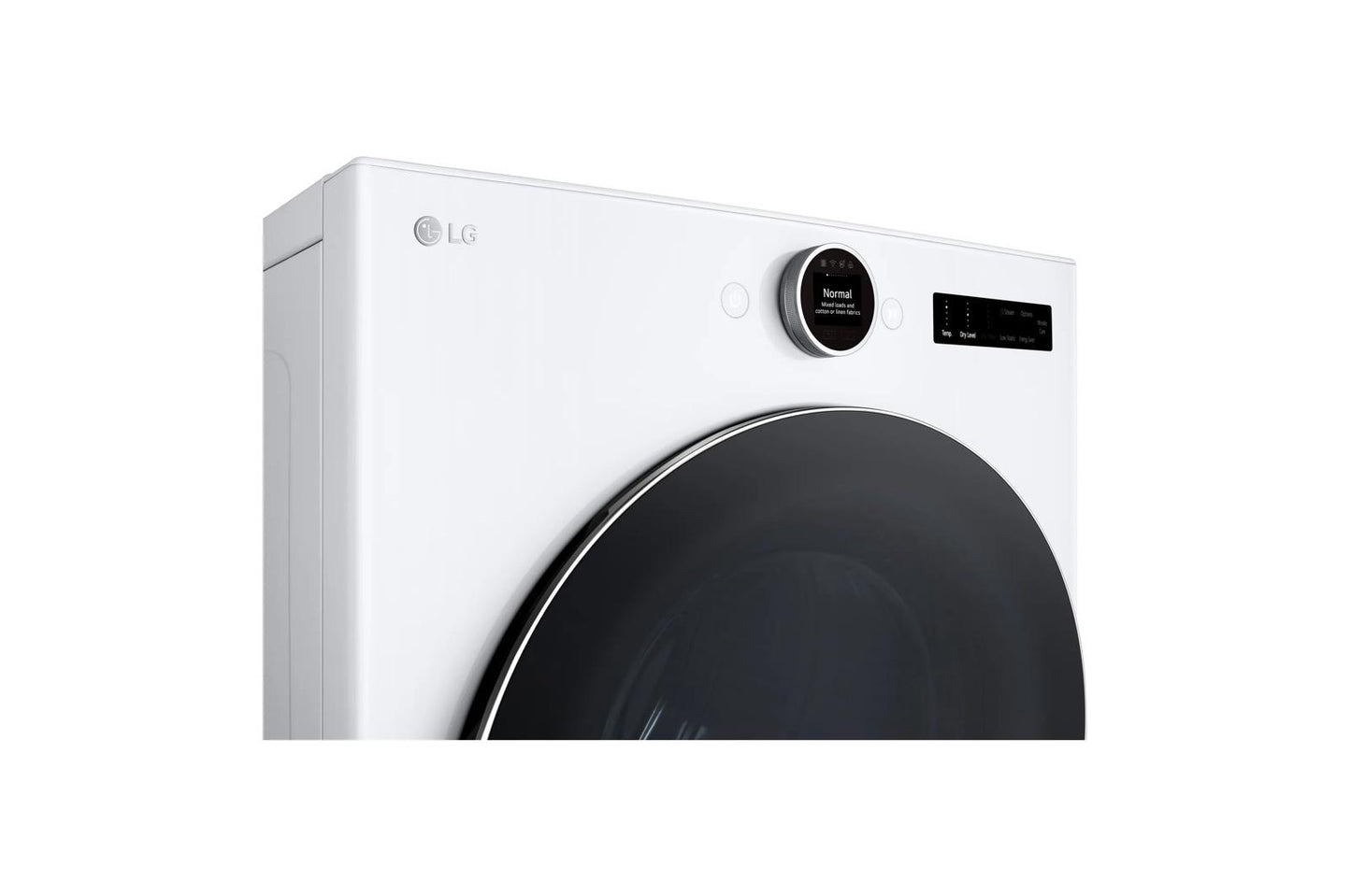 Lg DLEX6700W 7.4 cu. ft. Ultra Large Capacity Smart Front Load Electric Dryer with TurboSteam® & Built-In Intelligence
