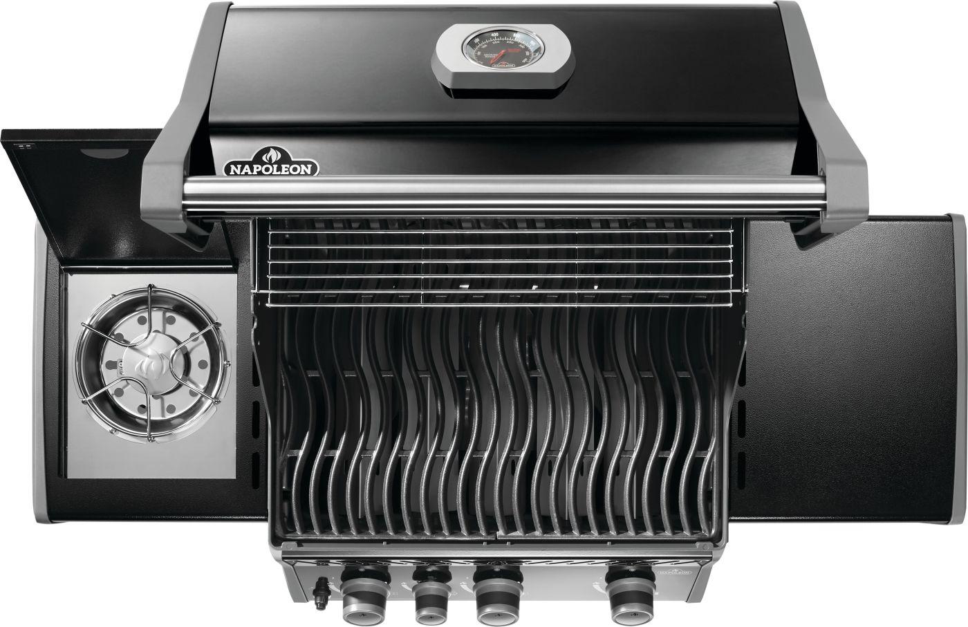 Napoleon Bbq R425SBPK2FB Rogue 425 SB with Range Side Burner , Propane, Black