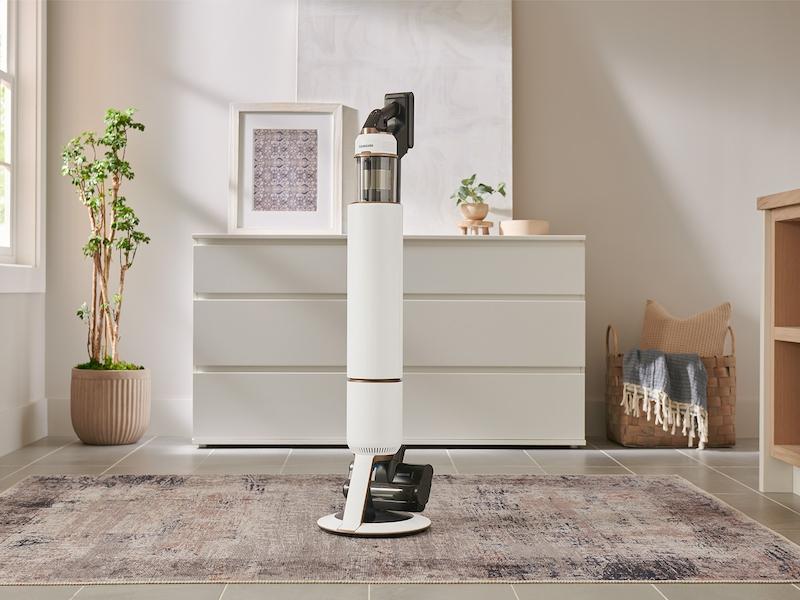 Samsung VS20A9582VW Bespoke Jet™ Pet Cordless Stick Vacuum with All-in-One Clean Station® in Misty White