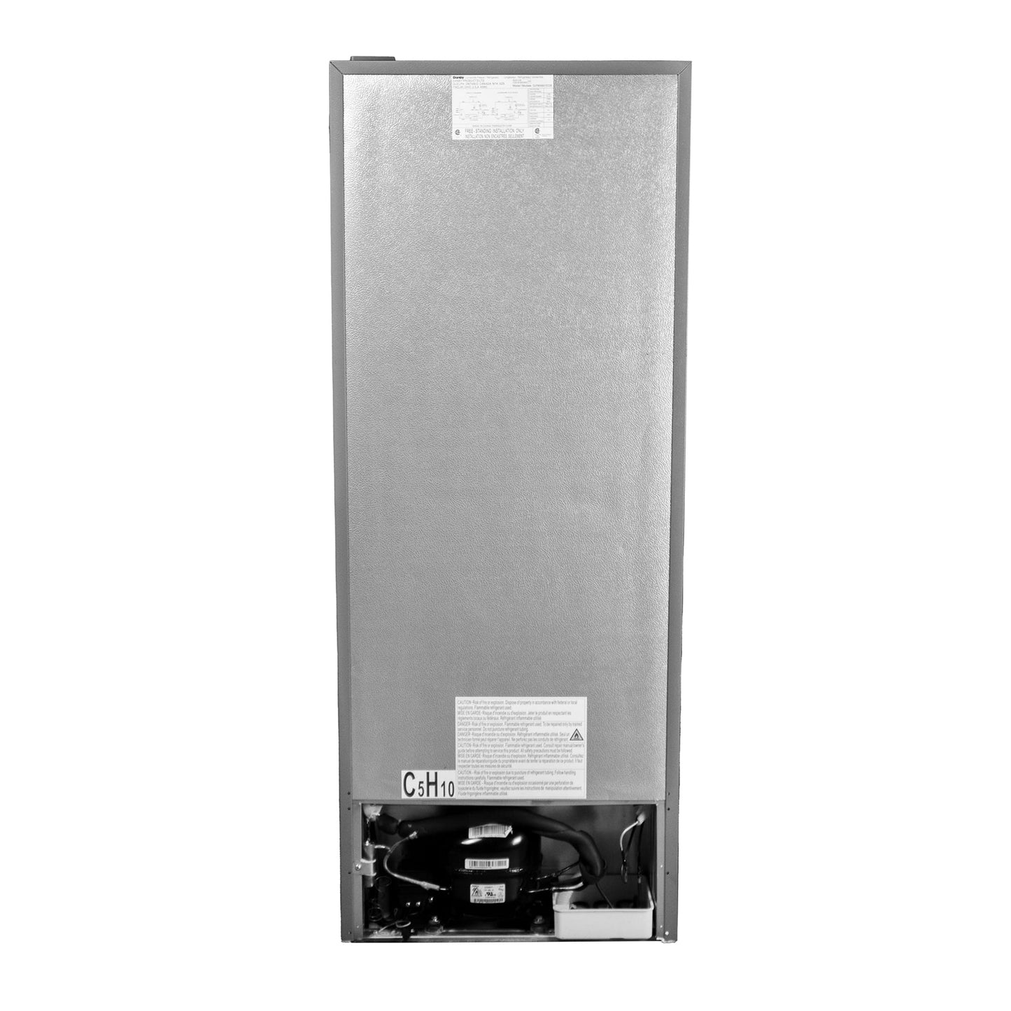 DUFM068A1SCDB Danby 6.8 cu. ft. Convertible Upright Freezer in Stainless Steel Look