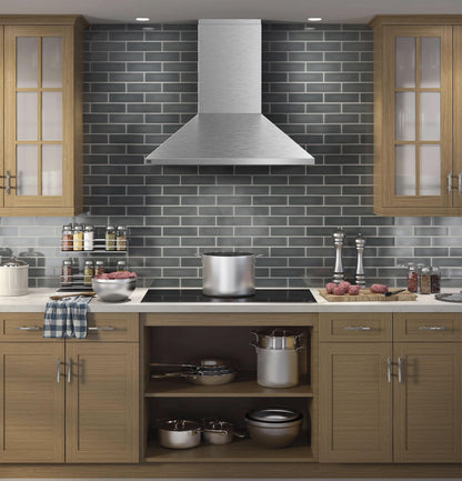 PVW1036SWSS GE Profile 36" Wall-Mount Vent Hood with Clean Air Sensors