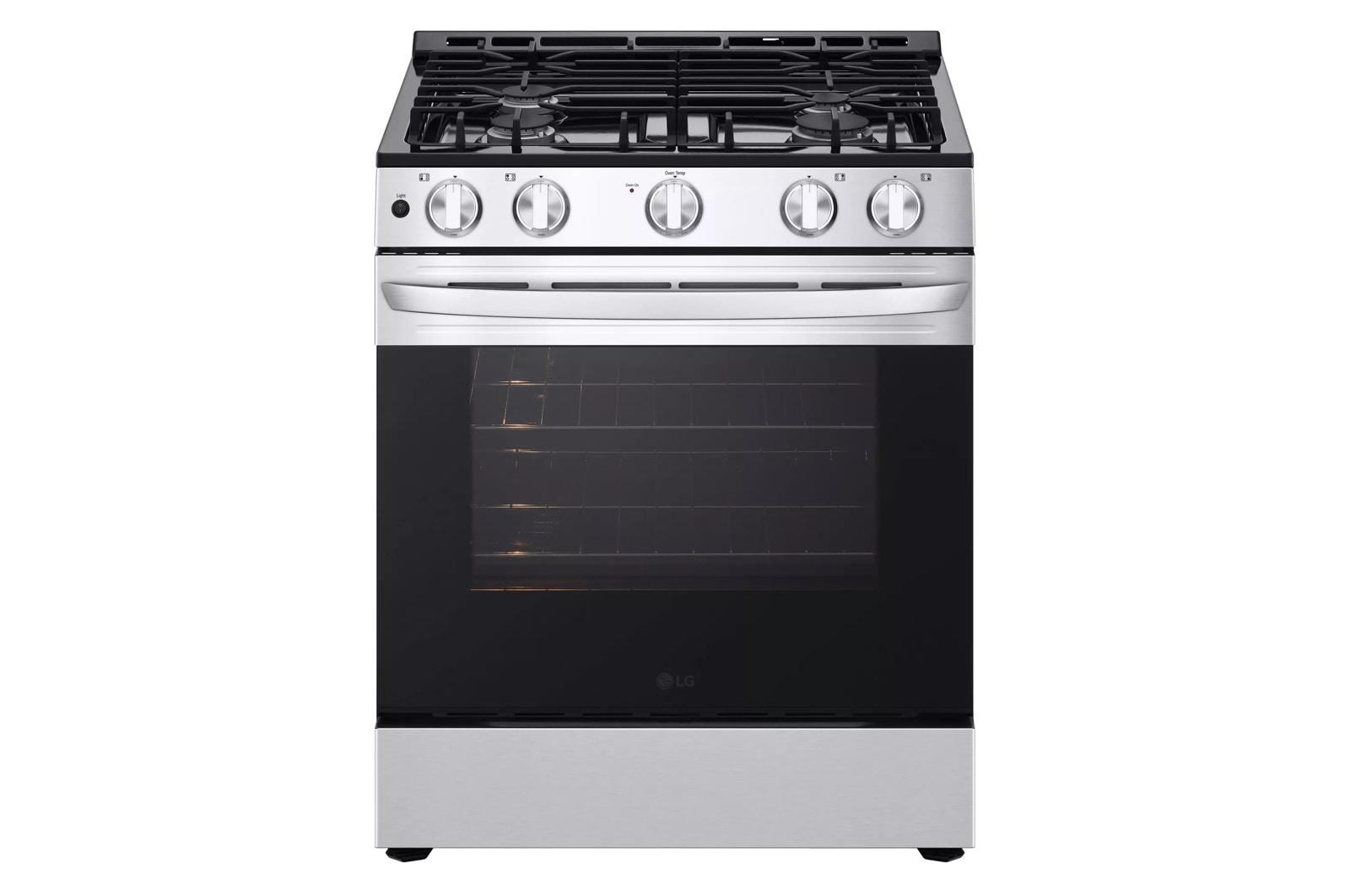 Lg LSGL5830S 5.8 cu. ft. Gas Slide-in Range with EasyClean®