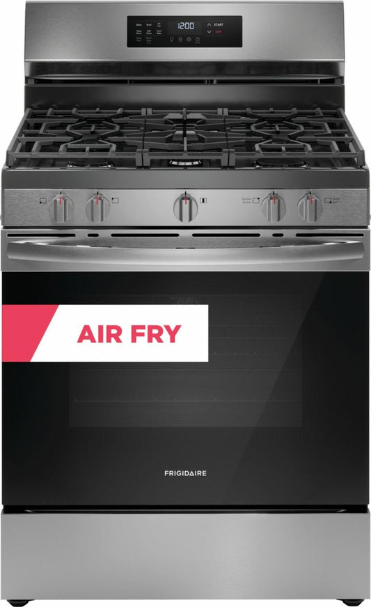 Frigidaire FCRG3083AS 30" Gas Range with Air Fry