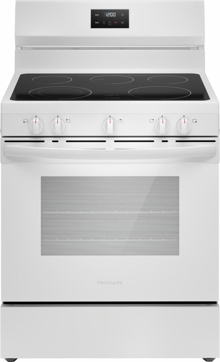 Frigidaire FCRE3052BW 30" Electric Range