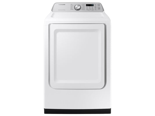 Samsung DVE47CG3500W Top Load Electric Dryer Wi-Fi & SmartThings  Sensor Dry  7.4 cu.ft.