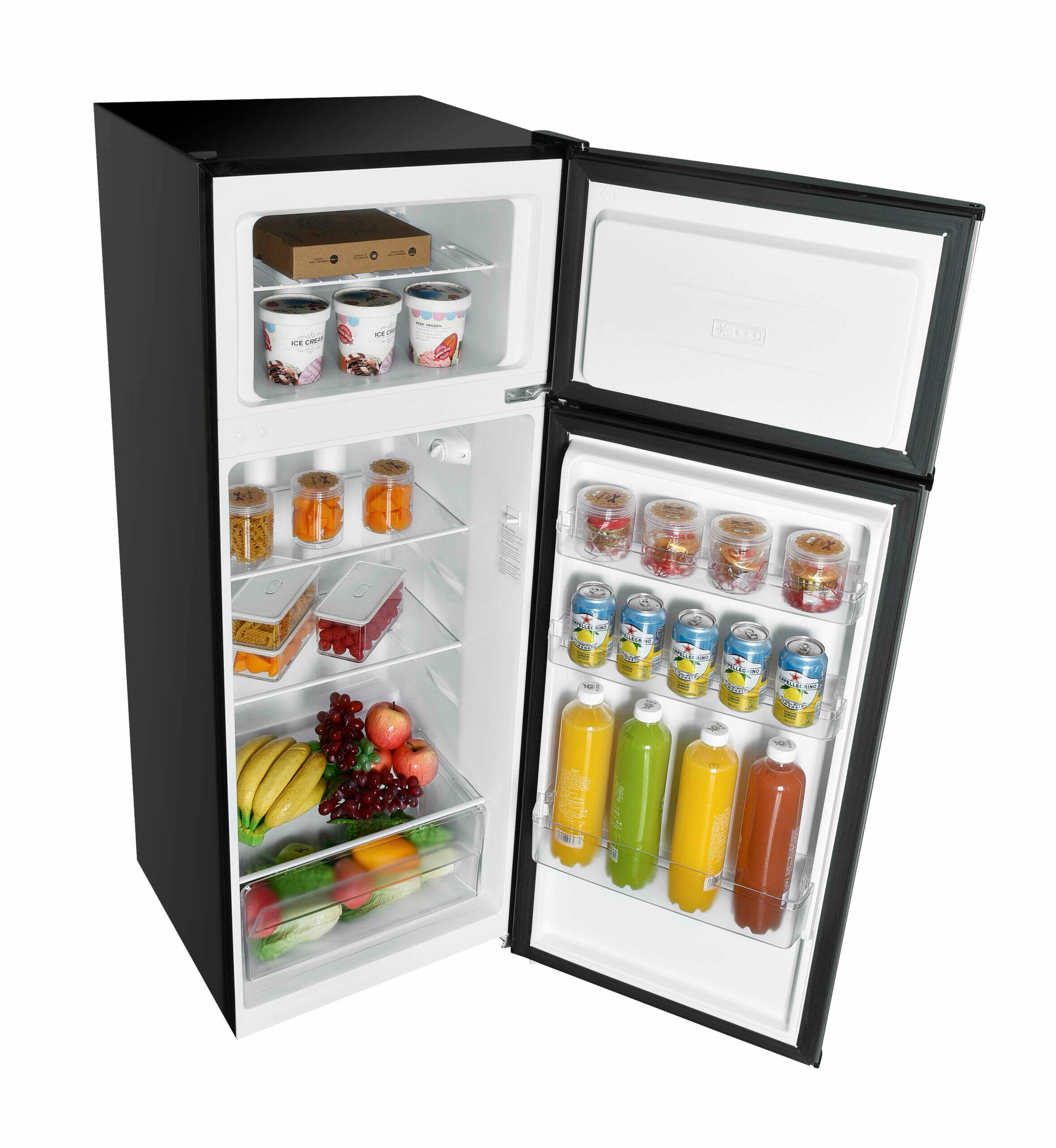 Danby 7.4 cu. ft. Apartment Size Top Mount Fridge in Stainless Steel