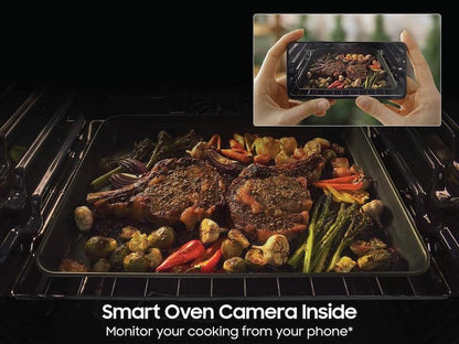 Samsung NSE6DB870012 Bespoke Slide-in Electric Range