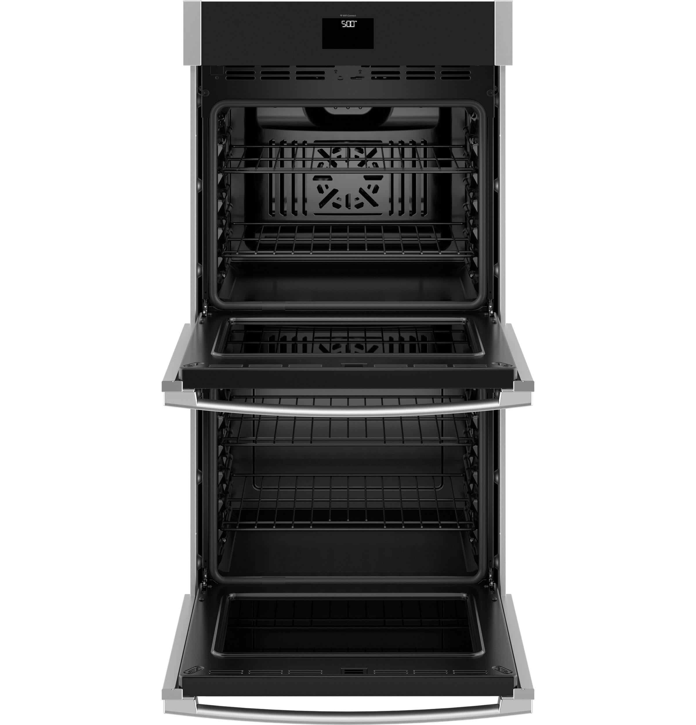 JKD5000SVSS GE® 27" Smart Built-In Convection Double Wall Oven with No Preheat Air Fry