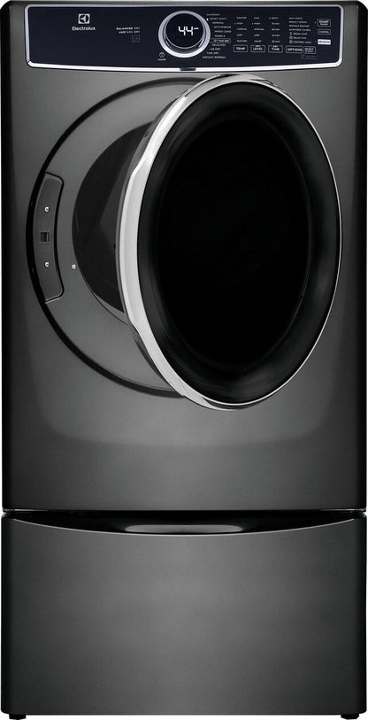 Electrolux ELFE7637AT Front Load Perfect Steam™ Electric Dryer with Balanced Dry™ and Instant Refresh - 8.0 Cu. Ft.