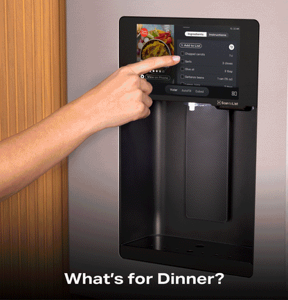 PVD28HYYFS GE Profile™ ENERGY STAR® 27.9 Cu. Ft. Smart 4-Door French-Door Refrigerator with Kitchen Assistant™