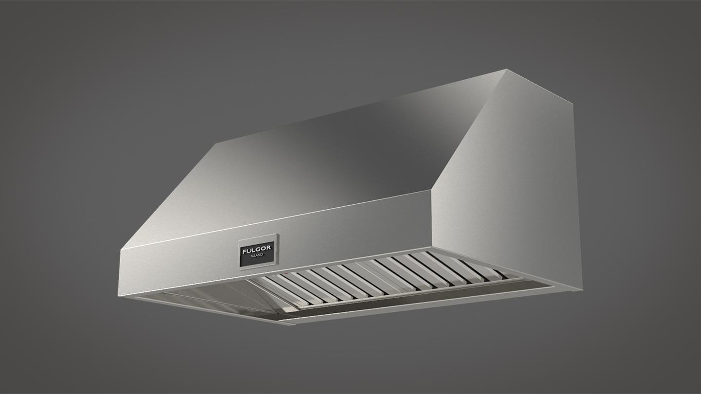 36" PRO WALL-MOUNT HOOD (1 FAN - SLIDER)