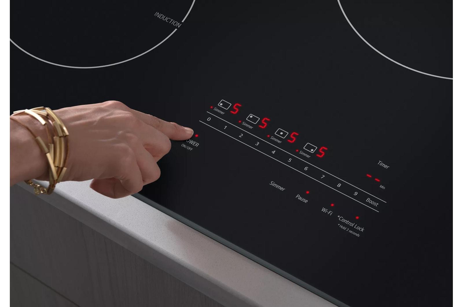 Lg 30" Smart Induction Cooktop with UltraHeat™ 4.3kW Element