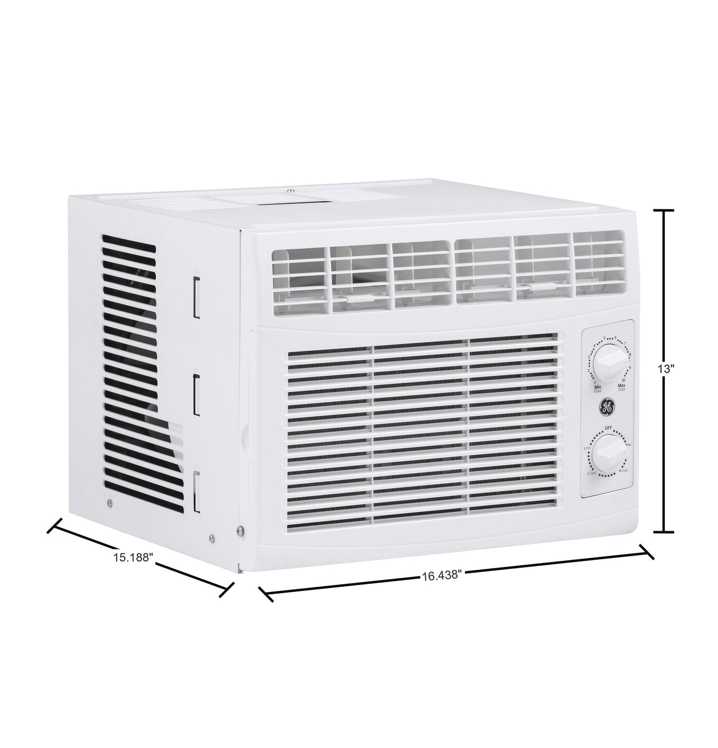 AHT05LZ GE® 5,000 BTU Mechanical Window Air Conditioner for Small Rooms up to 150 sq ft.