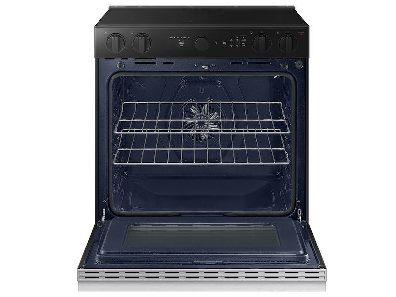 Samsung NSE6DG8502SR Bespoke 6.3 cu. ft. Smart Slide-In ENERGY STAR® Certified Electric Range with Air Fry in Stainless Steel