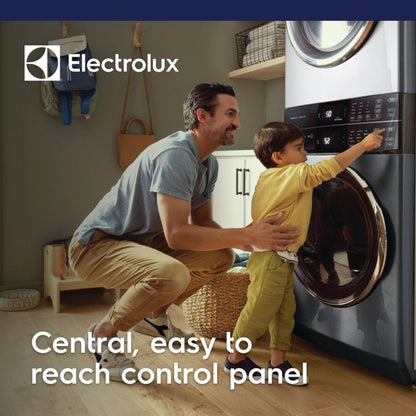Electrolux ELTG7600AT Laundry Tower Single Unit Front Load 4.5 Cu. Ft. Washer & 8 Cu. Ft. Gas Dryer